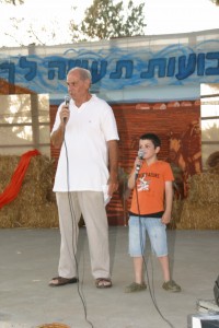 שבועות 2011 יורם פארן והנכד