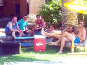 שכונת חיילים בחום 2015