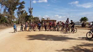 בית הרותם על האופניים בגן איתמר