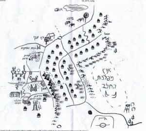 מפה דמיונית של הקיבוץ02062019