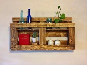 מדף שבנינו ממשטחים