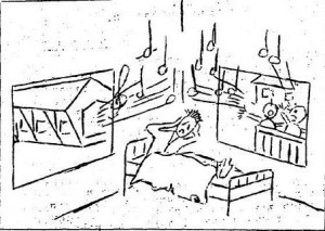 f5_זאב גוטקינד, חדר חולים איזולטור 1957 איור